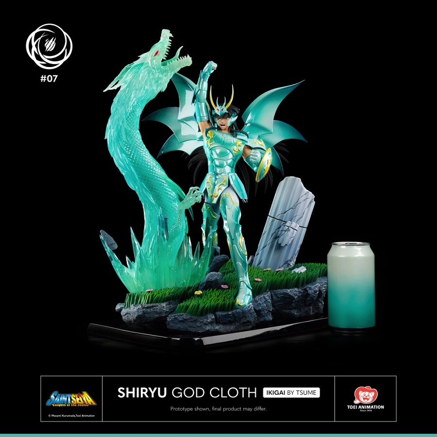 Saint Seiya Ikigai Series Shiryu God Cloth 1/6 Statue By Tsume Art